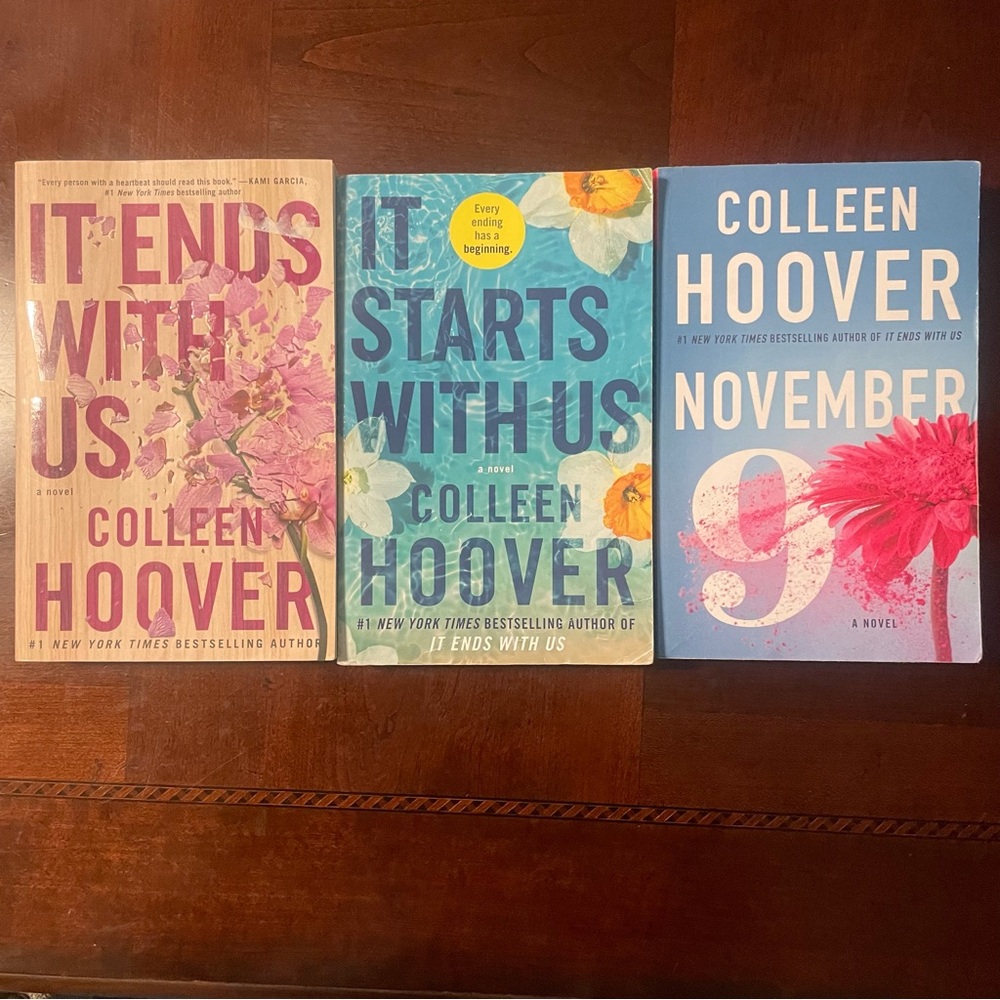Colleen Hoover 3-book bundle